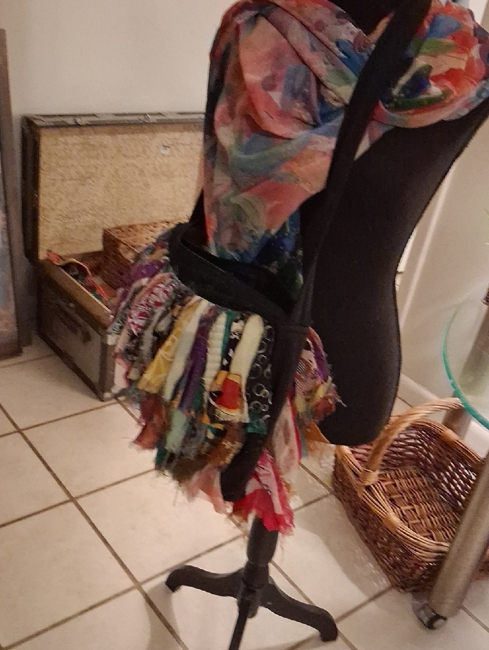 Bohemian Multi-Color Fringed Shoulder Bag INCREDIBLE ONE OF A KIND - Picture 11 of 13